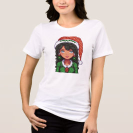クリスマスガールTシャツ トライブレンドＴシャツ