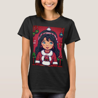 クリスマスガールTシャツ Tシャツ