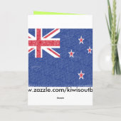 クリスマスキウイグリーティングカード シーズンカード (裏面)