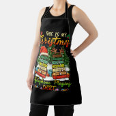 クリスマスキシロ遊フォンの3サンタ小妖精や小人キシロフ エプロン (インサイチュ)