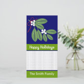 クリスマスキスのフォトカード シーズンカード (スタンド正面)