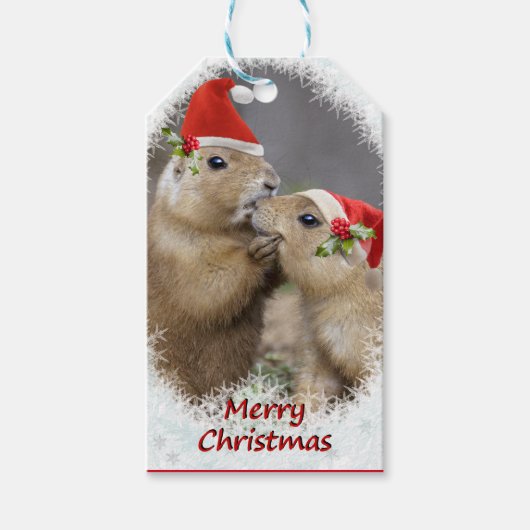 クリスマスキスギフトラベル ギフトタグ (正面)