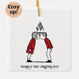 クリスマスキスザミスタントア セラミックオーナメント