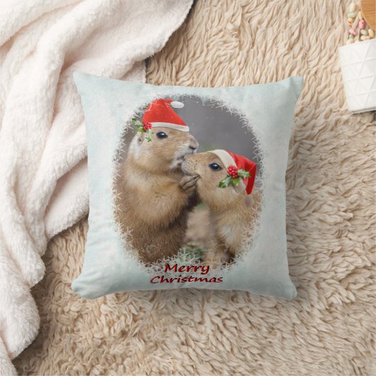 クリスマスキス枕 クッション (ブランケット)