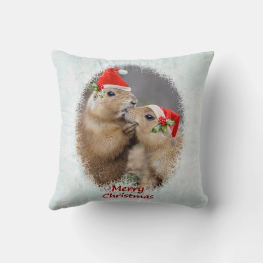 クリスマスキス枕 クッション (裏面)