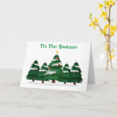 **クリスマスキス** が世界を動かす カード (黄色い花)