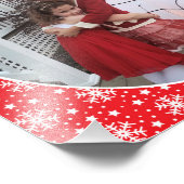 クリスマスキッズのパーソナライズテンプレートフレームIt フォトプリント (角)