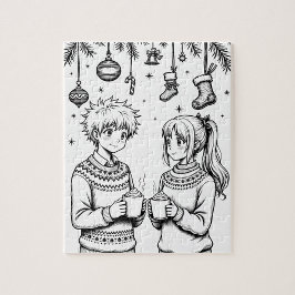 クリスマスキッズ ジグソーパズル