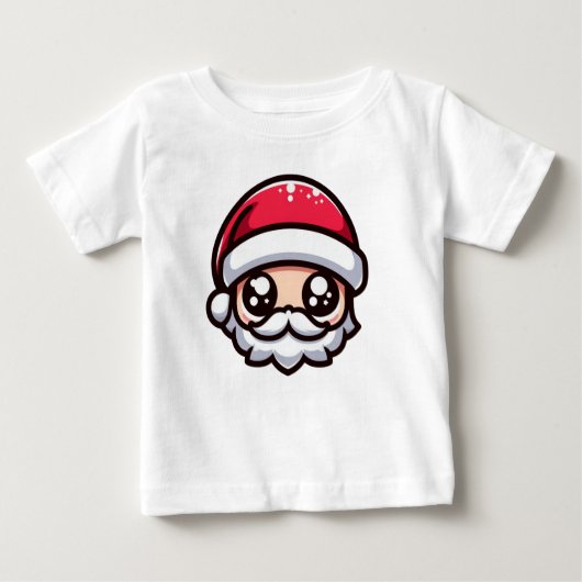 クリスマスキッズTシャツ ベビーTシャツ (正面)