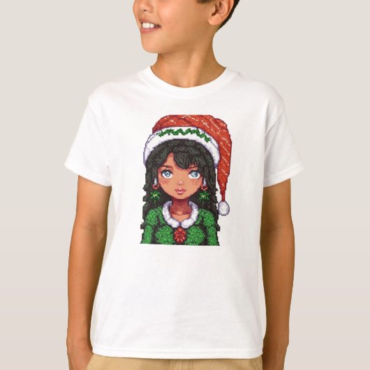 クリスマスキッズTシャツ Tシャツ (正面)