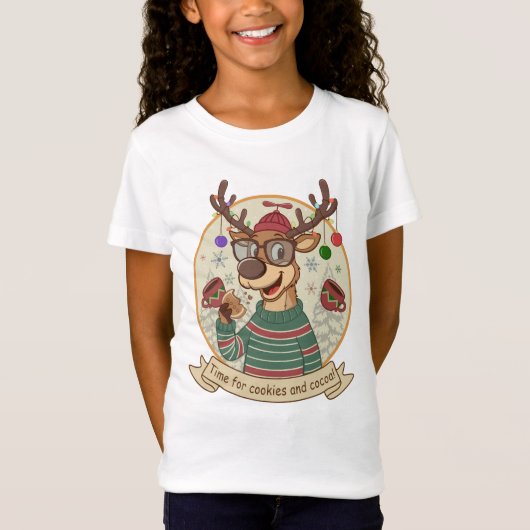 クリスマスキッズTシャツ Tシャツ (正面)