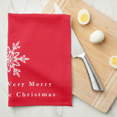 クリスマスキッチンタオルイエローストーンクリスマス キッチンタオル (四つ折り)