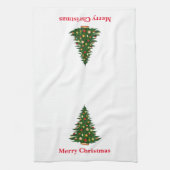 クリスマスキッチンタオルメリークリスマスツリー キッチンタオル (縦)