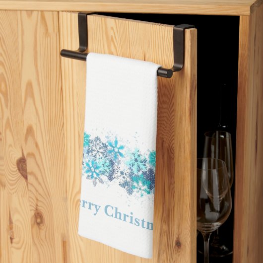 クリスマスキッチンタオルメリークリスマスプレゼント キッチンタオル (三つ折り)