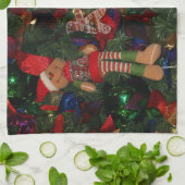 クリスマスキッチンタオル キッチンタオル (折り畳み)