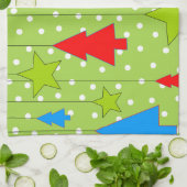 クリスマスキッチンタオル キッチンタオル (折り畳み)