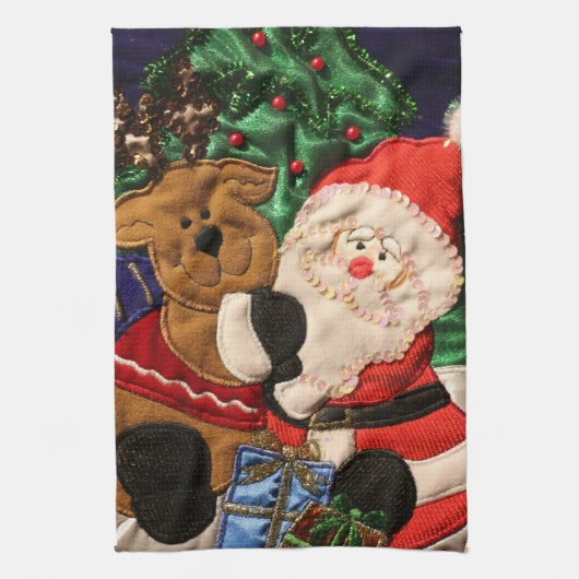 クリスマスキッチンタオル キッチンタオル (縦)