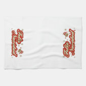 クリスマスキッチンタオルFeliz Navidad キッチンタオル (横)