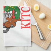 クリスマスキッチン キッチンタオル (四つ折り)