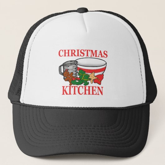 クリスマスキッチン キャップ (正面)