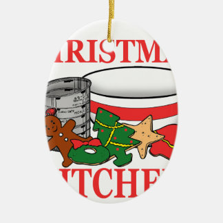 クリスマスキッチン セラミックオーナメント