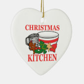 クリスマスキッチン セラミックオーナメント (右)