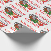 クリスマスキッチン ラッピングペーパー (角)