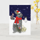 クリスマスキット カード (黄色い花)