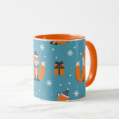 クリスマスキツネコンボマグカップ， 325 ml マグカップ (正面右)