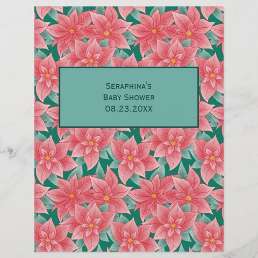 クリスマスキツネベビーシャワー予測とアドバイス (裏面)