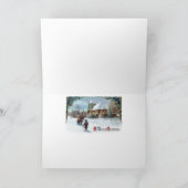 クリスマスキツネ! シーズンカード (内部)