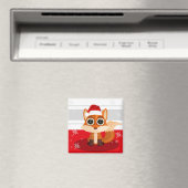 クリスマスキツネ マグネット (インサイチュ (食洗機))