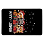 クリスマスキティメリーネコ マグネット (横)