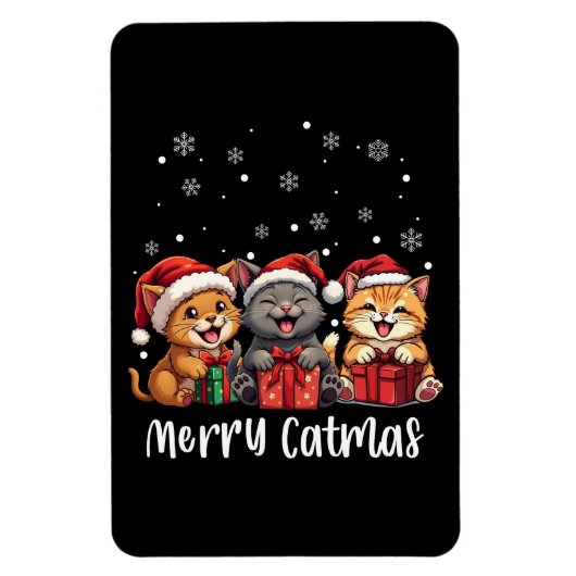 クリスマスキティメリーネコ マグネット (縦)