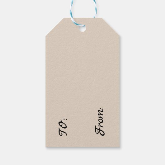 クリスマスキティ猫ギフトラベル ギフトタグ (裏面)