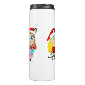 クリスマスキャガール タンブラー (裏面)