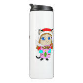 クリスマスキャガール タンブラー (回転右)