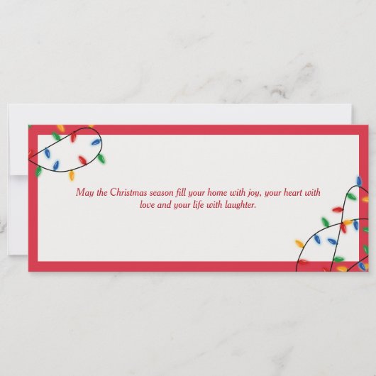 クリスマスキャッシュマネギフト証明書伝票 (正面)