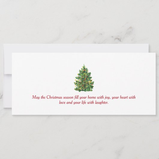 クリスマスキャッシュマネギフト証明書伝票 (正面)