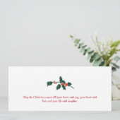 クリスマスキャッシュマネギフト証明書伝票 (スタンド正面)