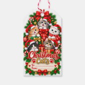 クリスマスキャットのギフトタグ ギフトタグ (裏面)