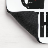 クリスマスキャットのクリスマスツリーおもしろい マウスパッド (コーナー)