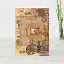 クリスマスキャットカード