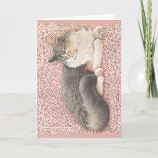 クリスマスキャットカード シーズンカード (正面)