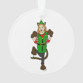 クリスマスキャットガール オーナメント (裏面)