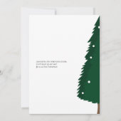 クリスマスキャットギフトスワップクリスマスホリデーシーズンパーティー 招待状 (裏面)