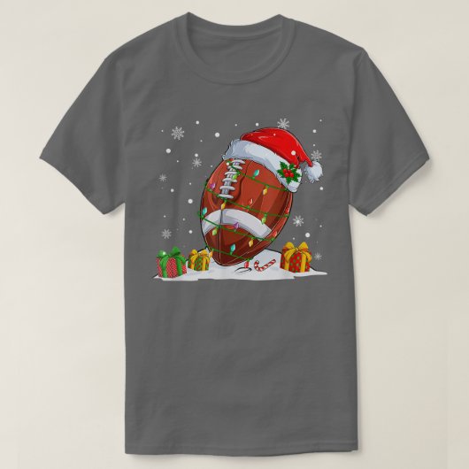 クリスマスキャットクリスマスツリーおもしろいオーナメント Tシャツ (デザイン正面)