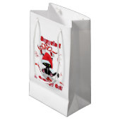 クリスマスキャットスープリズボックス スモールペーパーバッグ (正面アングル)