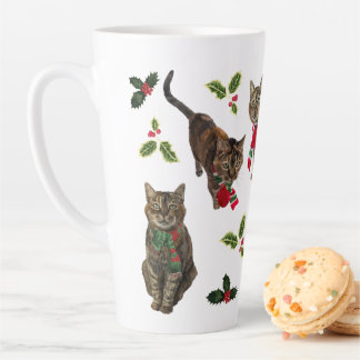 クリスマスキャットタマグ カフェラテマグ