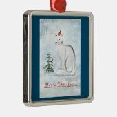 クリスマスキャットツリーオーナメント メタルオーナメント (右)
